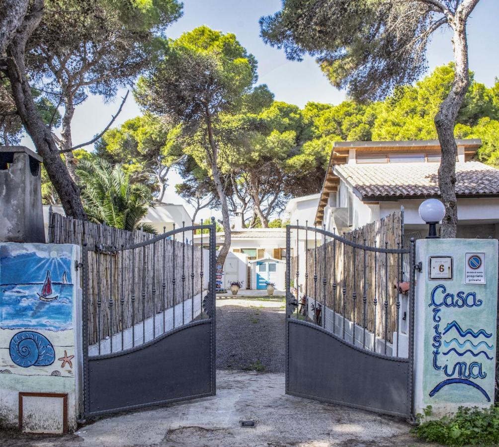 Casa Cristina Villa Porto Pino Eksteriør billede